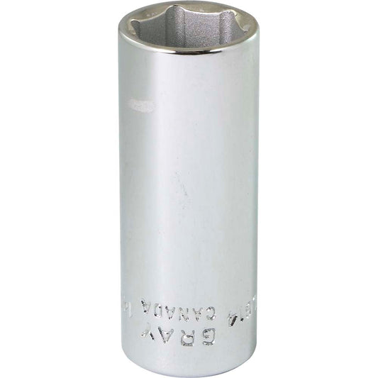 Deep Socket - 1/4" Drive, 14mm Hex, 6-Point
