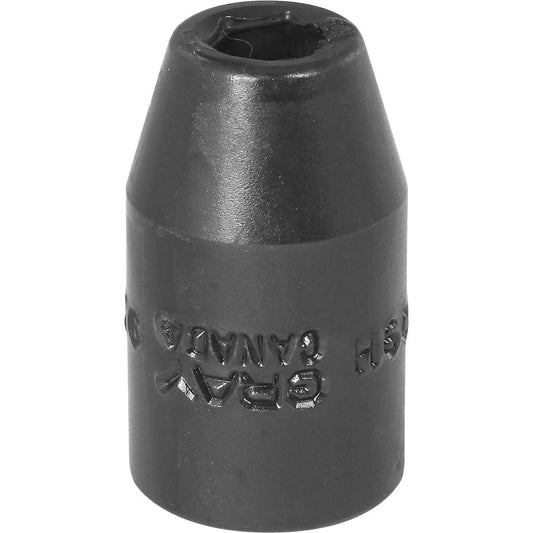 Douille à choc 1/2" 9 mm hexagonale 6 pans