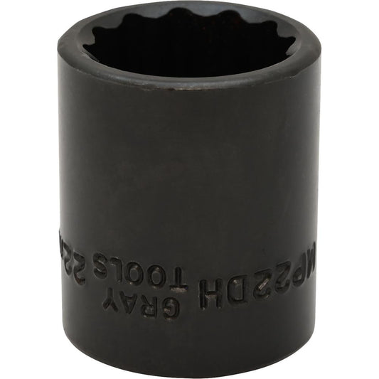 1/2" Drive 22mm Impact Socket 12-Point