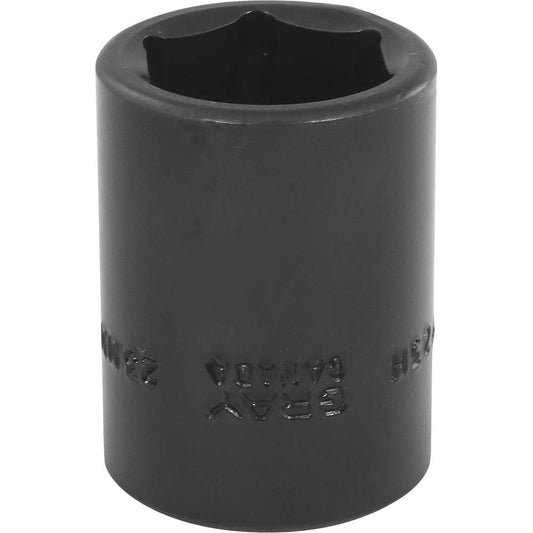 Impact Socket - 1/2" Drive, 23mm, 6-Point - Precision