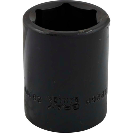 Impact Socket - 1/2" Drive, 26mm, 6-Point