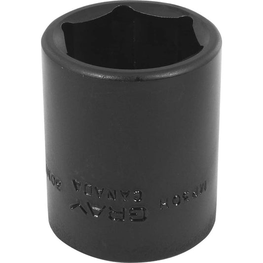 Impact Socket - 1/2" Drive, 30mm, 6-Point