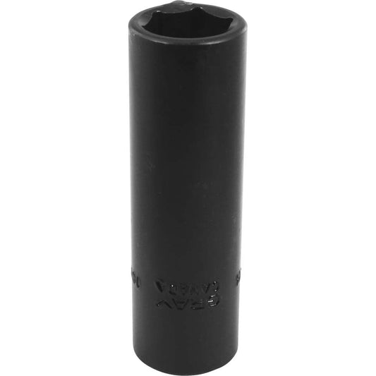 Impact Socket - 1/2" Drive, 16mm, 6-Point - Heavy-Duty