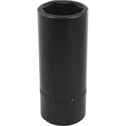 Impact Socket - 1/2" Drive, 22mm, 6-Point - Heavy-Duty