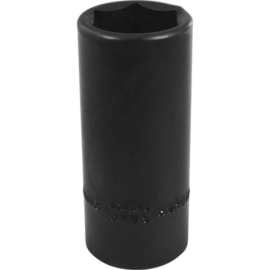Impact Socket - 1/2" Drive, 24mm, 6-Point - Precision