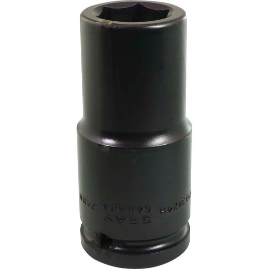 Douille à choc 3/4" 24 mm 6 pans profonde