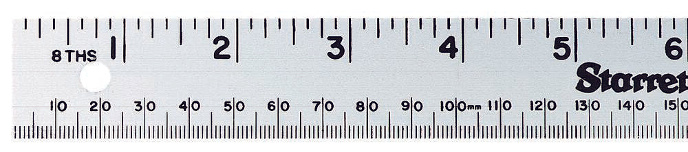 Meter Stick - 1m, English/Metric Aluminum Meter Stick