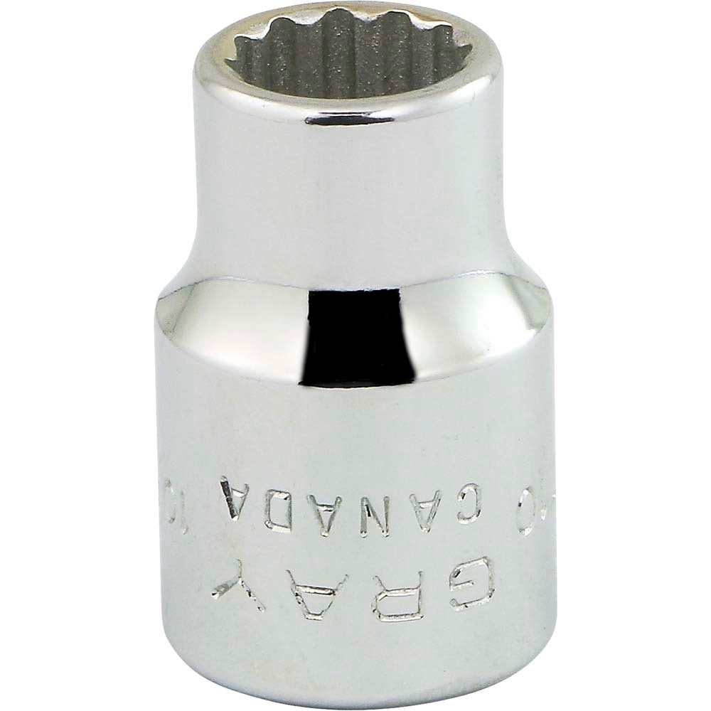 Socket - 3/8" Drive, 10mm Hex, 12-Point