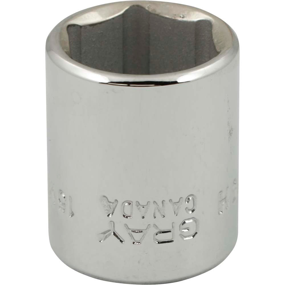 Douille 3/8" 15 mm hexagonale 6 pans