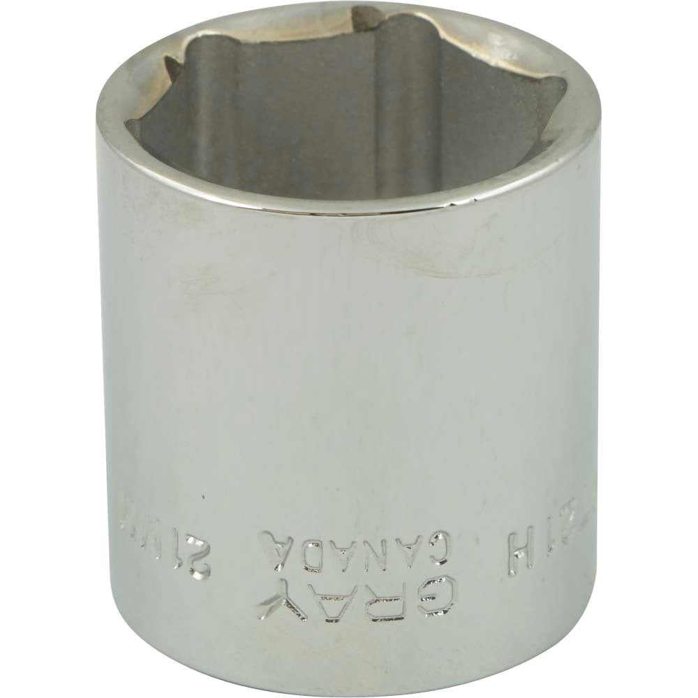 Socket - 3/8" Drive, 21mm Hex, 6-Point