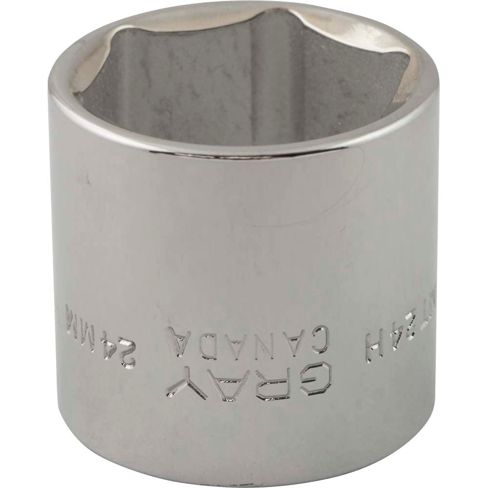 Socket - 3/8" Drive, 24mm Hex, 6-Point