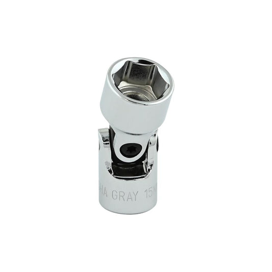 U-Joint - 15mm x 3/8" Drive 6-Point Chrome