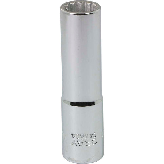 Socket - 11mm x 3/8" Drive 12-Point Deep