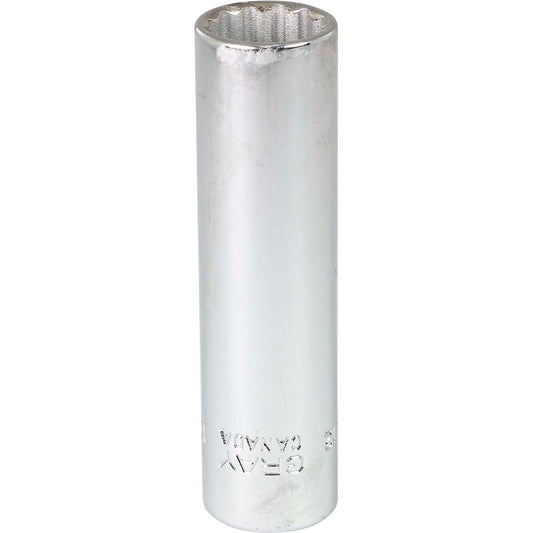 Deep Socket - 3/8" Drive, 12mm Hex, 12-Point