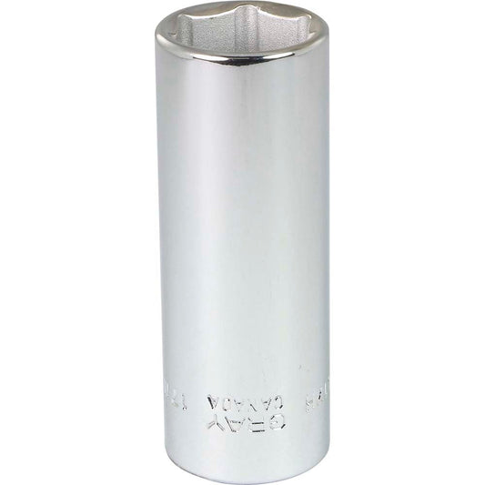 Douille profonde 3/8" 17 mm hexagonale 6 pans