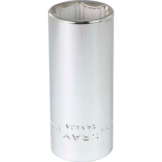 Deep Socket - 3/8" Drive, 20mm Hex, 6-Point