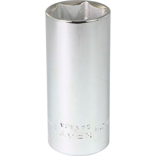 Deep Socket - 3/8" Drive, 21mm Hex, 6-Point