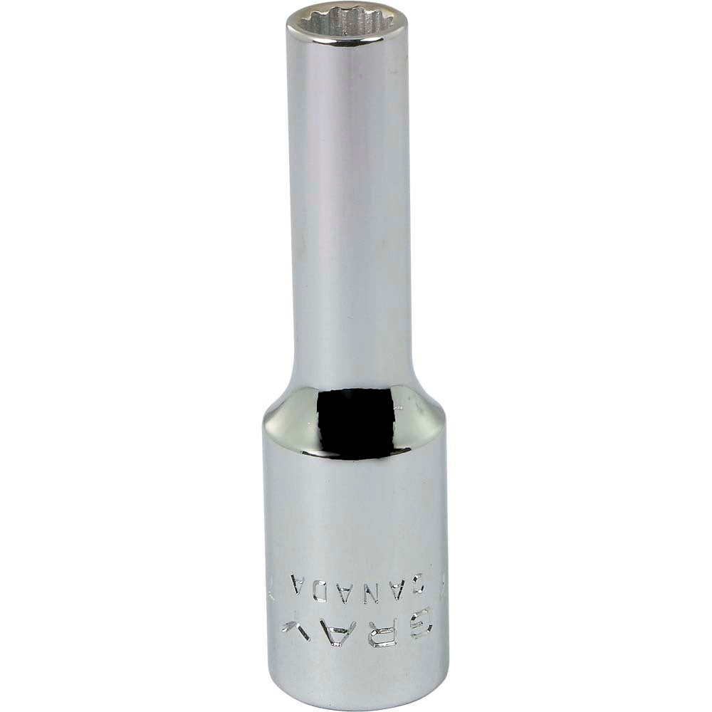 Deep Socket - 3/8" Drive, 7mm Hex, 12-Point