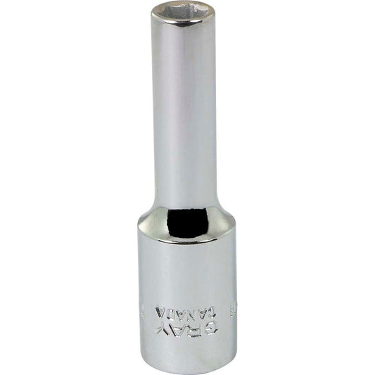 Socket - 7mm x 3/8" Drive, 6-Point, Deep Chrome