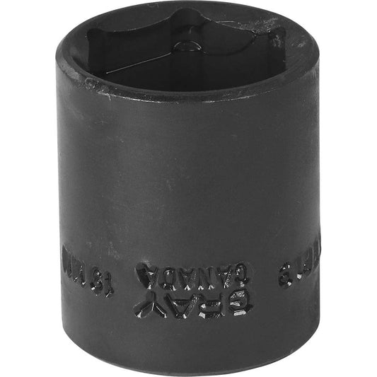 Impact Socket - 3/8" Drive, 19mm, 6-Point