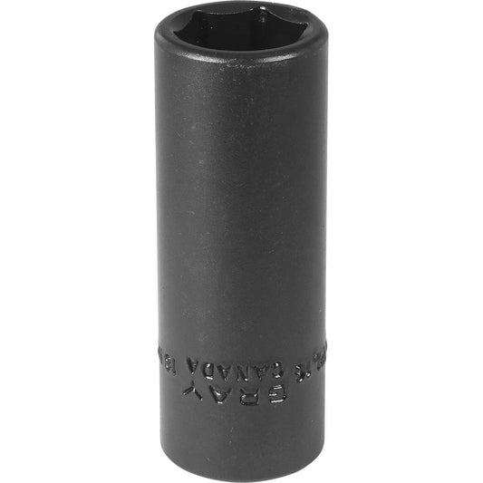 Impact Socket - Deep, 16mm Hex, 6-Point