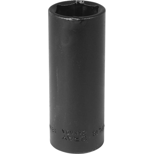 Impact Socket - Deep, 18mm Hex, 6-Point