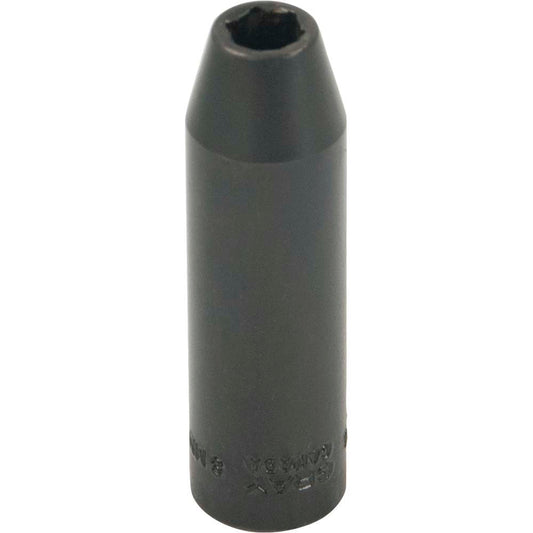 Impact Socket - Deep, 8mm Hex, 6-Point