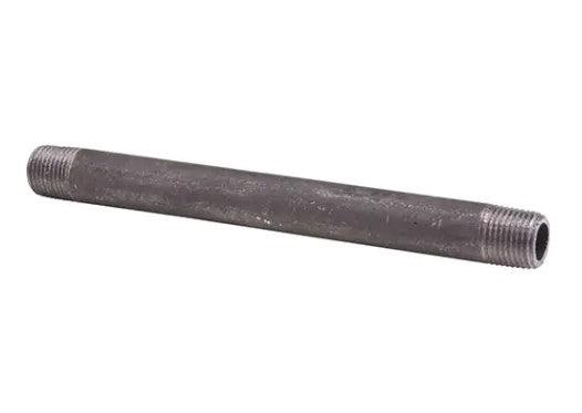 Mamelon pour tuyau, NPT 2" noire, Standard, Schedule 40, 150Lb.