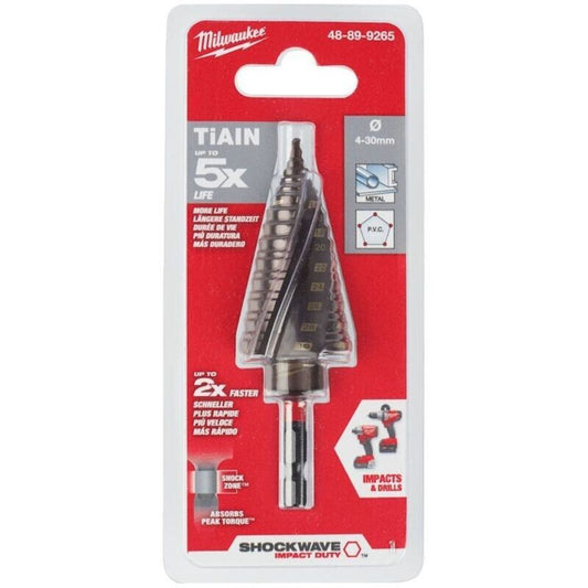 Shockwave™ Metric Step Bit 4mm-30mm