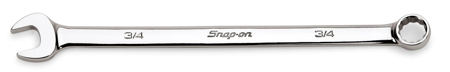 1/2" 12-Point SAE Flank Drive® Long Combination Wrench