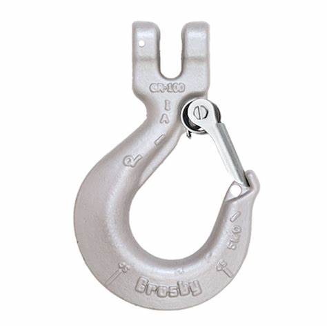 Crosby® L-1339 Clevis Sling Hook, Forged Alloy Steel, IA, 3/8"