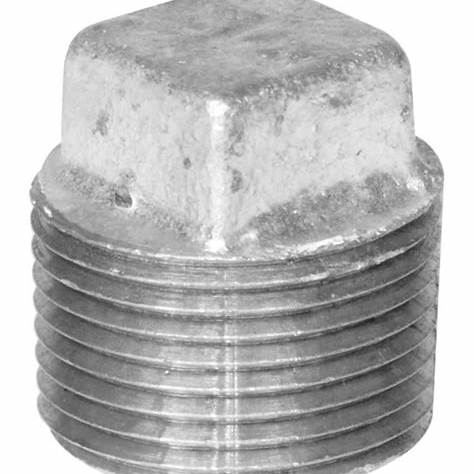 Male Cast Iron Plug 1-1/4