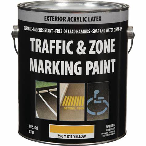 Yellow Latex Traffic Paint 20L
