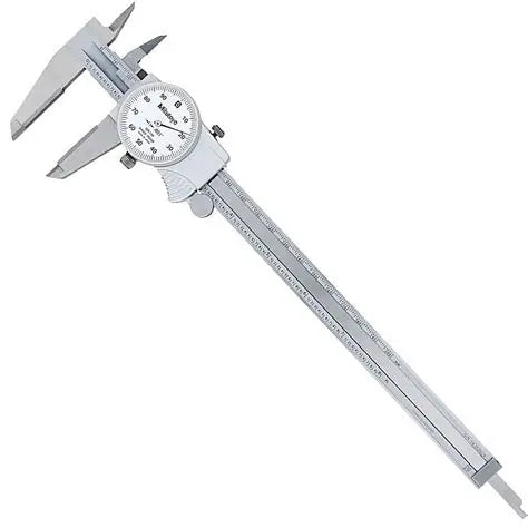 Dial Caliper, 0-8 In, .001 In, COI