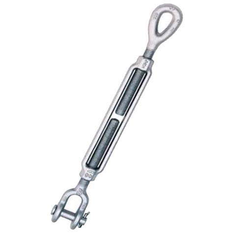Crosby® HG-227 Jaw & Eye Turnbuckle, Hot-dip Galvanized Steel, 2-1/2" x 24"