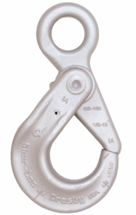 Crosby® S-1316 SHUR-LOC® Eye Hook with Positive Locking Latch, Forged Alloy Steel, 1"