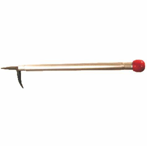 Perche à crochet avec pommeau 8'