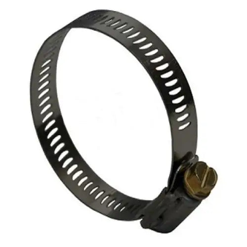 Dixon Worm Gear Clamp, Stainless Steel, 1/2" W, 11/16" to 1-1/14" Hose OD