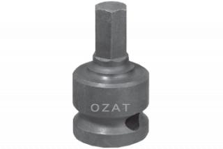 Douille hexagonale carrée OZAT 3/4", mâle 5/8"