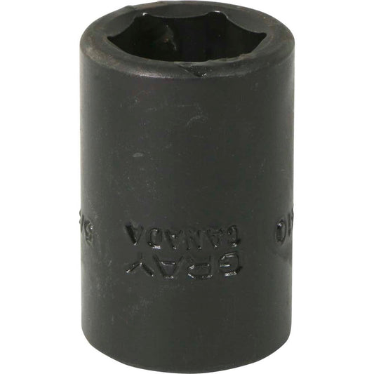 Impact Socket - 1/2" Drive, 5/8" Hex, 6-Point - Durable