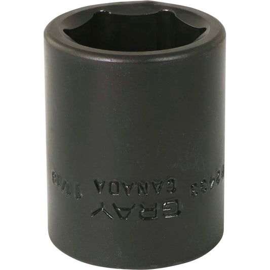 Impact Socket - 1/2" Drive, 1-1/16" Hex, 6-Point - Standard