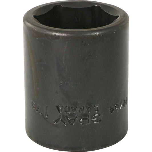 Impact Socket - 1/2" Drive, 1-1/8" Hex, 6-Point