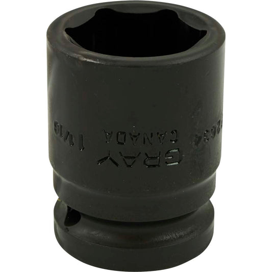 Impact Socket - 3/4" Drive, 1-1/16" Hex, 6-Point