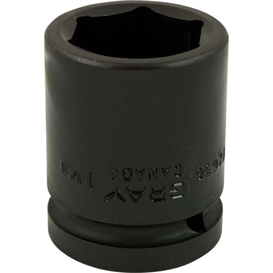 Impact Socket - 1-1/8" x 3/4" Drive, 6-Point, Regular, Impact