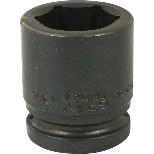 Impact Socket - 3/4" Drive, 1-3/16" Hex, 6-Point