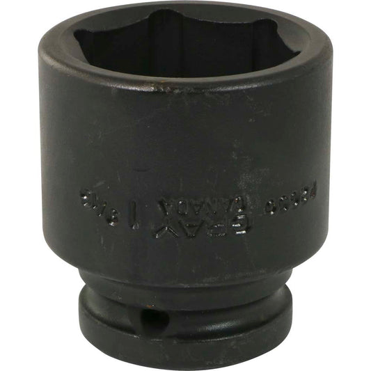 Impact Socket - 3/4" Drive, 1-9/16" Hex, 6-Point
