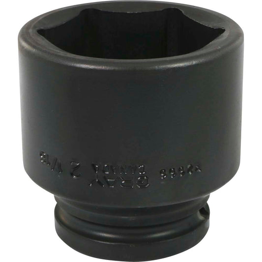 Impact Socket - 3/4" Drive, 2-1/16", Hex, 6-Point