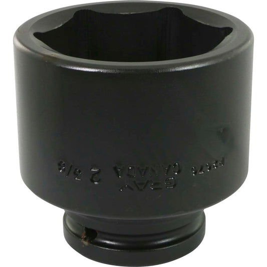 Impact Socket - 3/4" Drive, 2-3/8" Hex, 6-Point