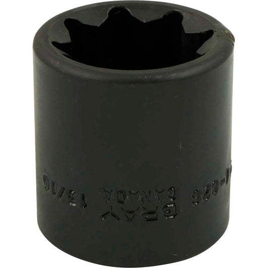 Socket 13/16" x 1/2" Drive 8-Point Regular Impact