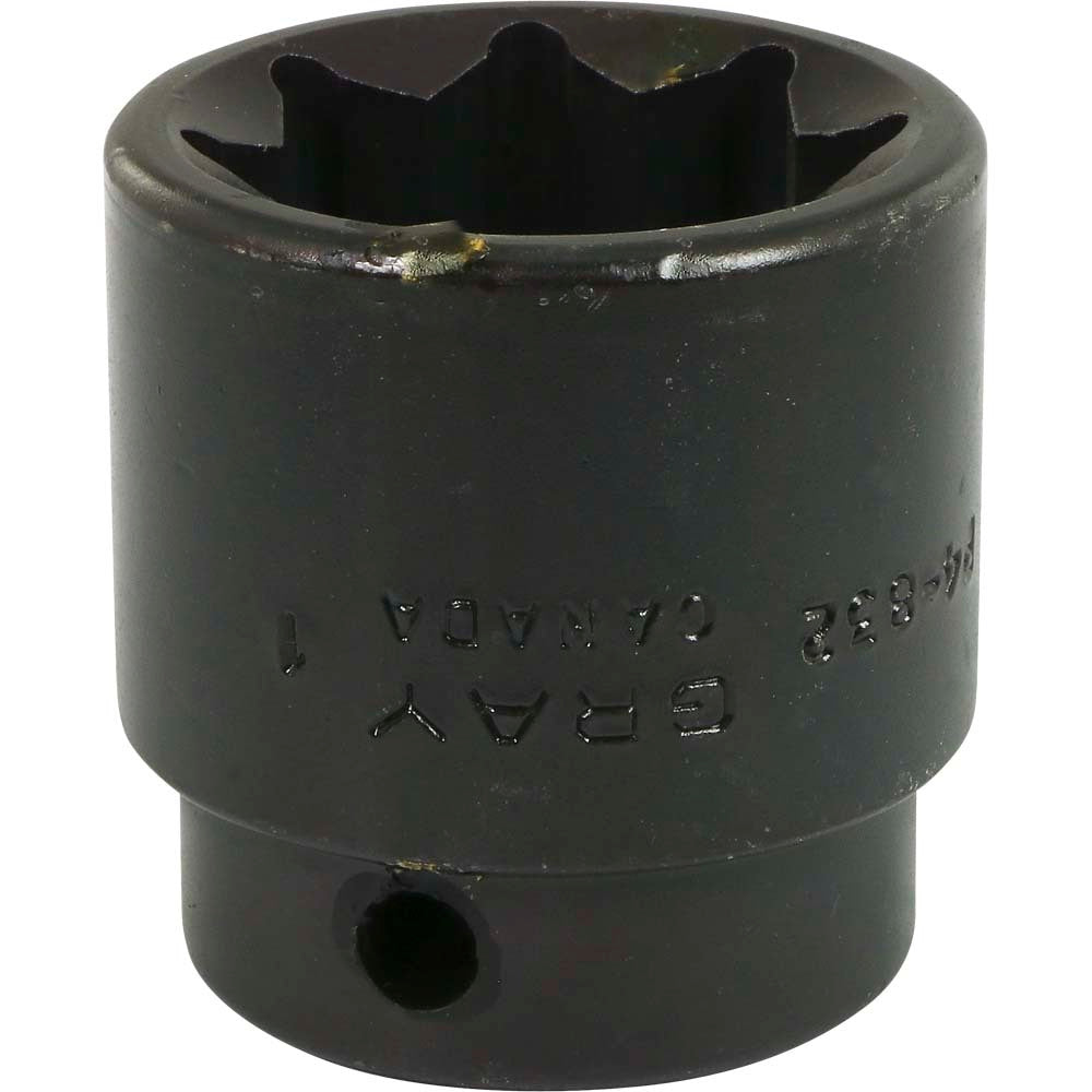 Socket 1" x 1/2" Drive 8-Points Regular